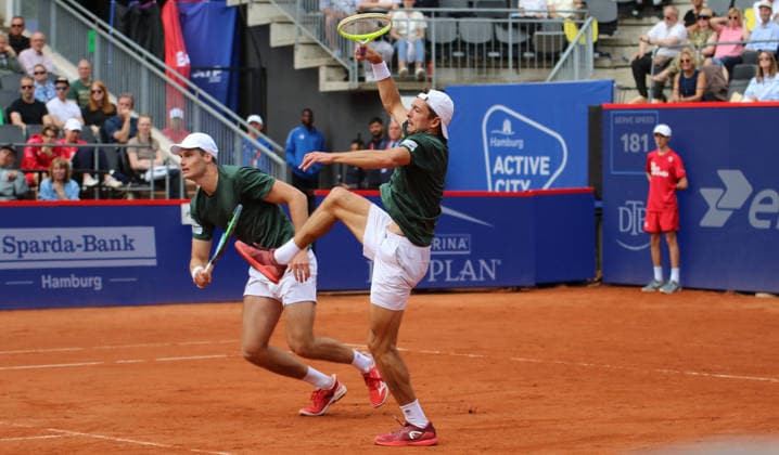 Bitpanda Hamburg Open, ATP 500, semi-finals in doubles Jakob Schnaitter v Germany and Mark Wallner h Germany