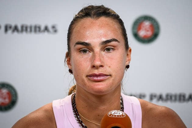 Tennis, French Open, Aryna Sabalenka press conference