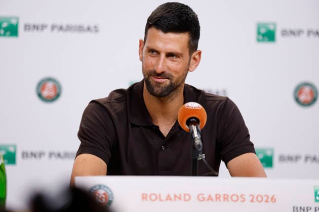May 22, 2026, Paris, Paris, France: Novak DJOKOVIC (SRB) press conference, PK, Pressekonferenz during media day of the tennis Grand Slam of Roland Garros 2026, at Roland Garros Stadium - on May 22 2026 .Paris - France Tennis Press Conference Media Day Of The Tennis Grand Slam Of Roland Garros 2026  - ZUMAb253 20260522_zsp_b253_081 Copyright: xLoicxBaratouxx