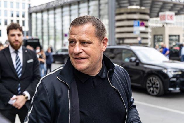 GER, DFB Cup final, Training and press conference, FC Bayern Munich VfB Stuttgart 22 05 2026, Olympic Stadium, Olympic Stadium, GER, DFB Cup final, Training and press conference, FC Bayern Munich VfB Stuttgart Max Eberl, Chief Sports Officer of FC Bayern Munich on arrival at the hotel  nordphotoxGmbHxx xAlexanderxTrienitz nph00051
