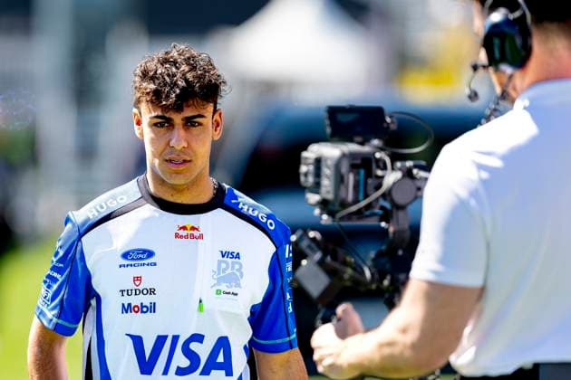 MONTREAL Formula 1 driver Arvid Lindblad of the Visa Cash App Racing Bulls Formula One Team during the Formula 1 Canada Race at the Circuit Gilles Villeneuve on May 22, 2026 in Montreal, Canada Photo by DeFodi Images