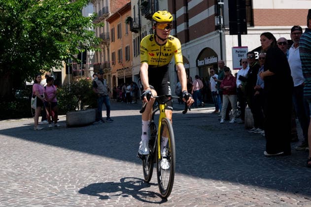 IPA84970242 - Sepp Kuss, TEAM VISMA LEASE A BIKE at the start of 13th stage of Giro d Italia 2026 from Alessandria, Italy, on may 22, 2026  Copyright: xSilviaxColombo IPAxSportx xx 84970242