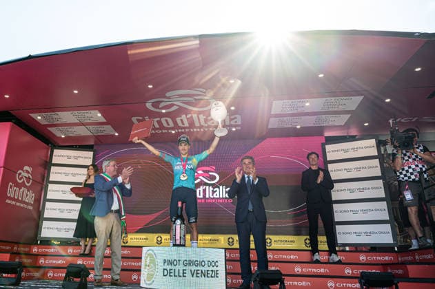 CYCLING - Giro d Italia - Stage 13 - Alessandria - Verbania Photo by IPA ABACAPRESS.COM84970933 - Alberto Bettiol of XDS Astana Team 109th Giro d Italia 2026 - Stage 13 from Alessandria to Verbania on May 22, 2026 in Verbania, Italy Verbania Italy  Copyright: xIPAxSport ABACAx