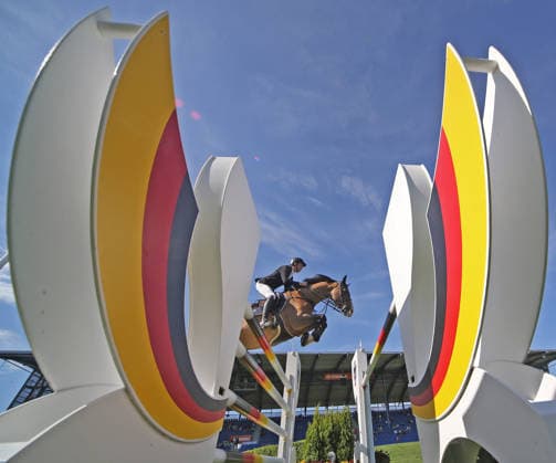 Scott Brash GBR on horse Hello Jefferson, S1 Prize of the Soers, CSI5, Special Two Phase Jumping Competition, World Equestrian Festival, World Equestrian Festival, TSCHIO Aachen 2026, TSCHIO instead of CHIO 2026, Aachener Soers, May 22 to 24, 2026, Equestrian sport, May 22, 2026, Aachener Soers Germany