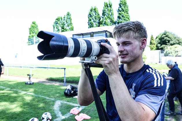Sport, Soccer, 3 Liga Season 2025 2026 Training MSV Duisburg 22 05 2026, Training ground MSV Duisburg Gabriel Sadlek MSV Duisburg, 38 photographed with the camera of club photographer Nico Herbertz Duisburg Training ground MSV Duisburg North Rhine Westphalia Germany