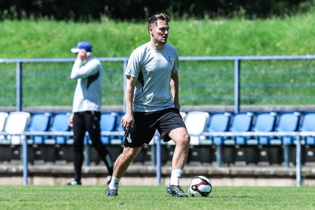 Sport, Football, 3 Liga Season 2025 2026 Training MSV Duisburg 22 05 2026, Training ground MSV Duisburg Marvin Höner Co Trainer, MSV Duisburg Duisburg Training ground MSV Duisburg North Rhine-Westphalia Germany