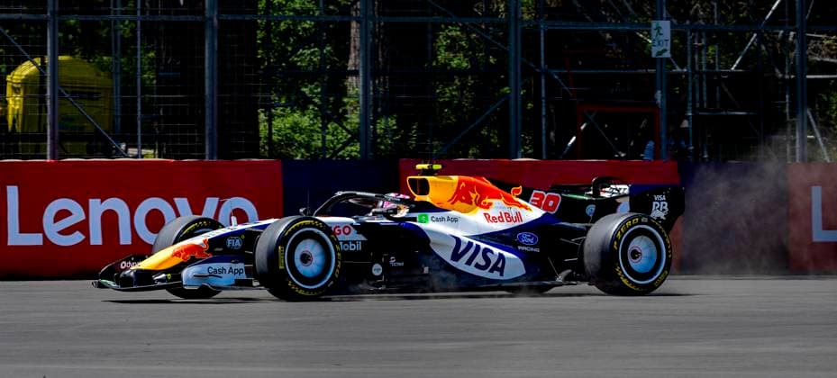 MONTREAL Formula 1 driver Liam Lawson of Visa Cash App Racing Bulls Formula One Team during the Formula 1 Canada Race at the Circuit Gilles Villeneuve on May 22, 2026 in Montreal, Canada Photo by DeFodi Images