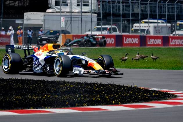 MONTREAL Formula 1 driver Arvid Lindblad of the Visa Cash App Racing Bulls Formula One Team during the Formula 1 Canada Race at the Circuit Gilles Villeneuve on May 22, 2026 in Montreal, Canada Photo by DeFodi Images