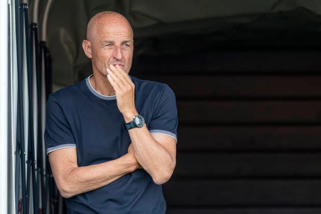 Coach Peter Zeidler, GC, Grasshopper Club Zürich FC Aarau, Barrage Super League, Football, 21 05 2026