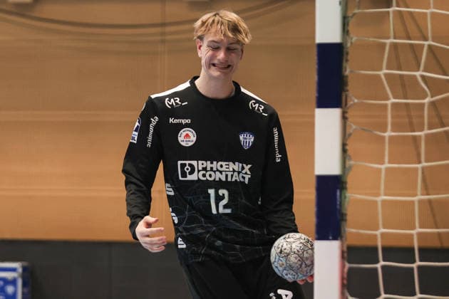 2026 05 22, xkwix, Handball, HBL, ThSV Eisenach TBV Lemgo Lippe, Werner Aßmann Halle, 32 Spieltag, Saison 2025 2026 Linus Borreck TBV Lemgo Lippe 12 looks disappointed after a free throw is not held Photo xKamilxWilkowskixPressefotoKochx Thüringen Germany