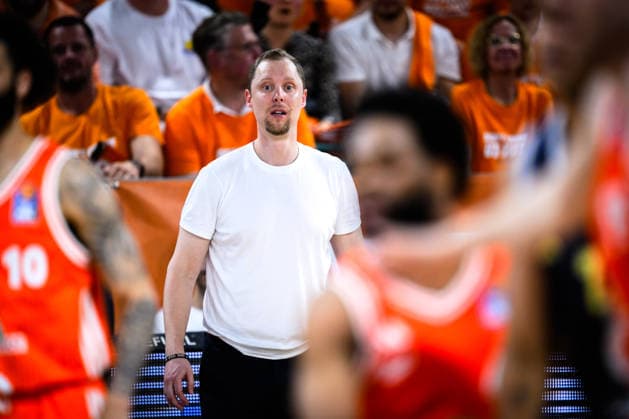 22 05 2026, Rasta Dome, Vechta Basketball, easyCredit Bundesliga, Playoffs quarter-finals, Rasta Vechta vs ALBA Berlin Christian Held Head Coach Vechta