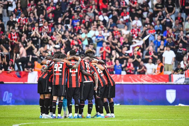 FOOTBALL : RC Lens vs OGC Nice - Coupe de France - Finale - 22 05 2026 Equipe de l™OGC Nice Saint DenisFrance  Copyright: xBaptistexAutissierx
