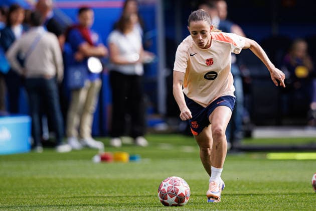 Ona Batlle seen during the FC Barcelona, Barca Femeni Official Training Session before UEFA Womens Champions League 2026 final (Maciej Rogowski Ball Raw Images) Oslo Ullevaal Stadion Norway Copyright: xMaciejxRogowskix maciejrogowski_22052026_fcbarcelona-46