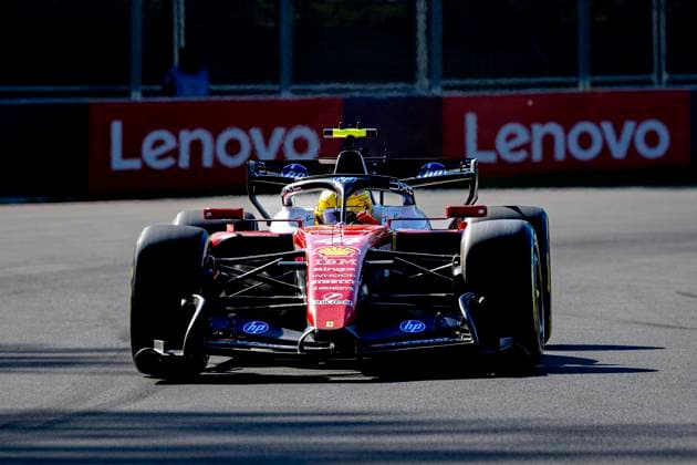MONTREAL Formula 1 driver Lewis Hamilton of Scuderia Ferrari HP during the Formula 1 Canada Race at the Circuit Gilles Villeneuve on May 22, 2026 in Montreal, Canada Photo by DeFodi Images