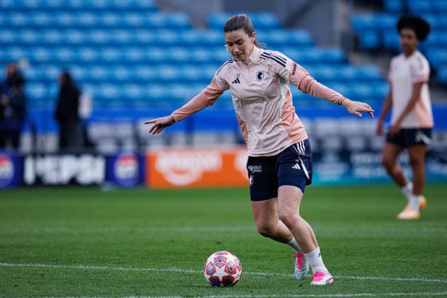 Damaris Egurrola seen during the OL Lyonnes Official Training Session before UEFA Womens Champions League 2026 final (Maciej Rogowski Ball Raw Images) Oslo Ullevaal Stadion Norway Copyright: xMaciejxRogowskix maciejrogowski_22_05_2026_lyoness-81