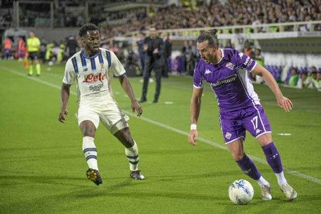 Fußball, Italien, AC Florenz - Atalanta Bergamo FOOTBALL - Serie A - ACF Fiorentina vs Atalanta BC Photo by IPA ABACAPRESS.COM84983061 - JACK HARRISON MUSAH during ACF Fiorentina vs Atalanta BC, Italian soccer Serie A match in Florence, Italy, May 22 2026 Florence Italy  Copyright: xIPAxSport ABACAx