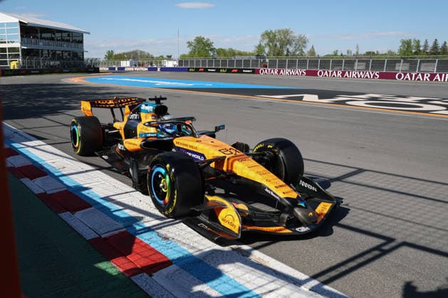 RECORD DATE NOT STATED 22nd May 2026; Circuit Gilles Villeneuve, Montreal, Quebec, Canada; 2026 FIA Formula 1 Canadian Grand Prix, Free Practice Day; Oscar Piastri (81) of Australia and McLaren Mastercard F1 Team at the wall of champions ArtxVega
