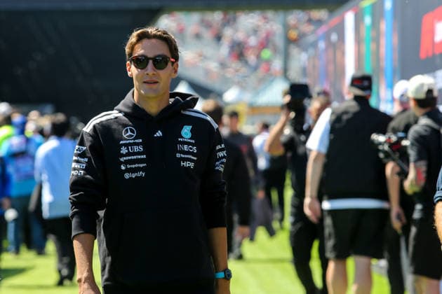 IPA84984043 - (63) George Russell (GBR) - Mercedes-AMG PETRONAS F1 Team - Mercedes W17 - Mercedes E Performance during the Free Practice of Formula 1 AWS Canadian Grand Prix 2026 at Circuit Gilles Villeneuve in Montreal, Canada. Round 7 of the 2026 FIA Formula One World Championship, WM, Weltmeisterschaft held May 22-24, 2026. The Circuit Gilles Villeneuve on Ile Notre-Dame in Montreal, named after the legendary Ferrari driver, hosts the Sprint format for the seventh round. This event weekend features the F1 Sprint format, with a Sprint Shootout and Sprint Race in addition to the standard qualifying session and Grand Prix. during Formula 1 AWS Canadian Grand Prix 2026 - Round 7 - Circuit Gilles Villeneuve, Formula 1 Championship in , , May 22 2026  Copyright: xStefanoxFacchin xAlessioxDexMarcox xAvens-images.com AvensImages IPAxSportx xx 84984043