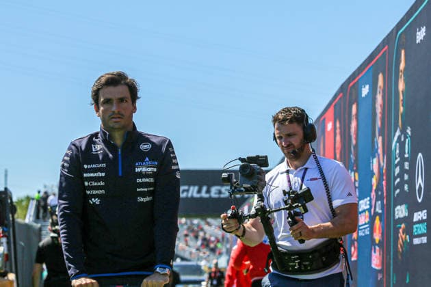 ENGINES - Formula 1 - Formula 1 AWS Canadian Grand Prix 2026 - Round 7 - Circuit Gilles Villeneuve Photo by IPA ABACAPRESS.COM84984035 - (55) Carlos Sainz Jr (ESP) - Atlassian Williams F1 Team - Williams FW48 - Mercedes during the Free Practice of Formula 1 AWS Canadian Grand Prix 2026 at Circuit Gilles Villeneuve in Montreal, Canada. Round 7 of the 2026 FIA Formula One World Championship, WM, Weltmeisterschaft held May 22-24, 2026. The Circuit Gilles Villeneuve on Ile Notre-Dame in Montreal, named after the legendary Ferrari driver, hosts the Sprint format for the seventh round. This event weekend features the F1 Sprint format, with a Sprint Shootout and Sprint Race in addition to the standard qualifying session and Grand Prix. during Formula 1 AWS Canadian Grand Prix 2026 - Round 7 - Circuit Gilles Villeneuve, Formula 1 Championship in , , May 22 2026 Copyright: xIPAxSport ABACAx