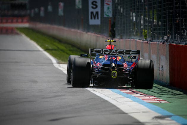 IPA84984087 - (6) Isack Hadjar - Oracle Red Bull Racing during the Free Practice of Formula 1 AWS Canadian Grand Prix 2026 at Circuit Gilles Villeneuve in Montreal, Canada. Round 7 of the 2026 FIA Formula One World Championship, WM, Weltmeisterschaft held May 22-24, 2026. The Circuit Gilles Villeneuve on Ile Notre-Dame in Montreal, named after the legendary Ferrari driver, hosts the Sprint format for the seventh round. This event weekend features the F1 Sprint format, with a Sprint Shootout and Sprint Race in addition to the standard qualifying session and Grand Prix. during Formula 1 AWS Canadian Grand Prix 2026 - Round 7 - Circuit Gilles Villeneuve, Formula 1 Championship in , , May 22 2026 Copyright: xStefanoxFacchin xAlessioxDexMarcox xAvens-images.com AvensImages IPAxSportx xx 84984087