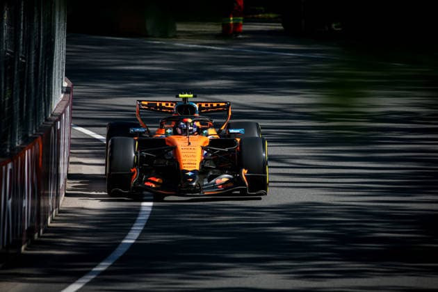IPA84984128 - (1) Lando Norris (GBR) - McLaren Mastercard F1 Team - McLaren MCL40 - Mercedes during the Sprint Qualify of Formula 1 AWS Canadian Grand Prix 2026 at Circuit Gilles Villeneuve in Montreal, Canada. Round 7 of the 2026 FIA Formula One World Championship, WM, Weltmeisterschaft held May 22-24, 2026. The Circuit Gilles Villeneuve on Ile Notre-Dame in Montreal, named after the legendary Ferrari driver, hosts the Sprint format for the seventh round. This event weekend features the F1 Sprint format, with a Sprint Shootout and Sprint Race in addition to the standard qualifying session and Grand Prix. during Formula 1 AWS Canadian Grand Prix 2026 - Round 7 - Circuit Gilles Villeneuve, Formula 1 Championship in , , May 22 2026  Copyright: xStefanoxFacchin xAlessioxDexMarcox xAvens-images.com AvensImages IPAxSportx xx 84984128
