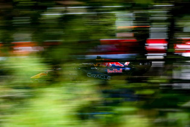 IPA84984136 - (3) Max Verstappen (NED) - Oracle Red Bull Racing - Red Bull RB22 - Red Bull Ford during the Sprint Qualify of Formula 1 AWS Canadian Grand Prix 2026 at Circuit Gilles Villeneuve in Montreal, Canada. Round 7 of the 2026 FIA Formula One World Championship, WM, Weltmeisterschaft held May 22-24, 2026. The Circuit Gilles Villeneuve on Ile Notre-Dame in Montreal, named after the legendary Ferrari driver, hosts the Sprint format for the seventh round. This event weekend features the F1 Sprint format, with a Sprint Shootout and Sprint Race in addition to the standard qualifying session and Grand Prix. during Formula 1 AWS Canadian Grand Prix 2026 - Round 7 - Circuit Gilles Villeneuve, Formula 1 Championship in , , May 22 2026  Copyright: xStefanoxFacchin xAlessioxDexMarcox xAvens-images.com AvensImages IPAxSportx xx 84984136