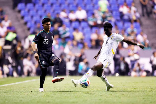 Football, International match, Mexico - Ghana