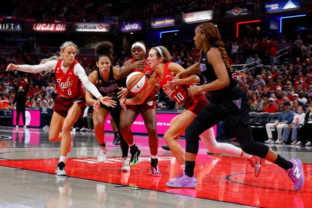 Basketball, Women, WNBA, Indiana Fever - Golden State Valkyries