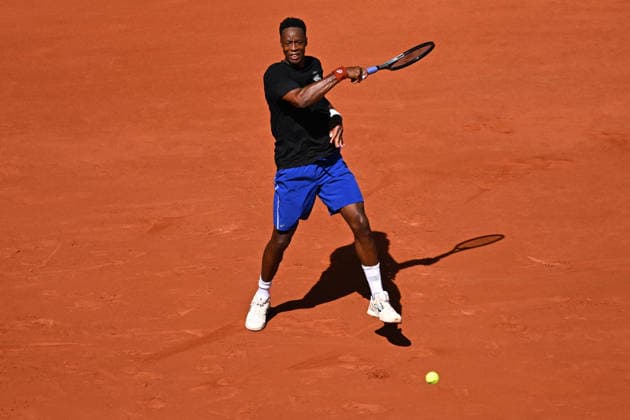 French Open - Gael Monfils Training Session Gael Monfils (FRA) during practice at the 2026 Roland-Garros tournament in Paris, FRANCE, on May 22, 2026. Photo by Corinne Dubreuil ABACAPRESS.COM Paris France  Copyright: xDubreuilxCorinne ABACAx