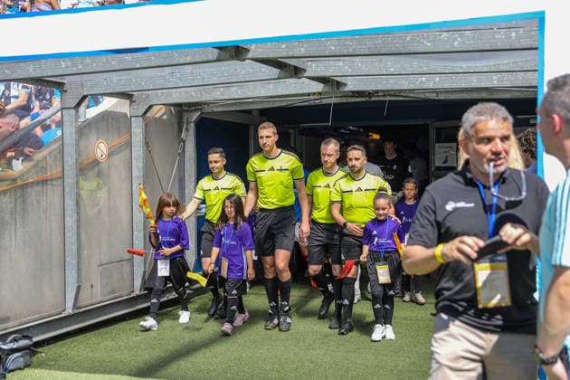 The match starts at the BfV Cup Final VfR Mannheim SV Waldhof Mannheim 07 on 23 05 26 at Carl Benz Stadium, Mannheim xamx Photo Alfio Marino Copyright: