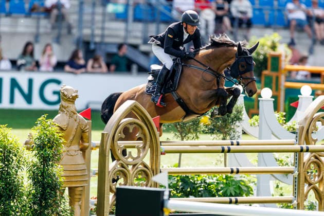 AACHEN TSCHIO 2026, AACHEN TSCHIO 2026 DREHER Hans Dieter GER , Harley de la Cense CSI5 Jumping competition penalties time Prize of CHIO Aachen CAMPUS Aachen, Reitstadion Soers 23 May 2026