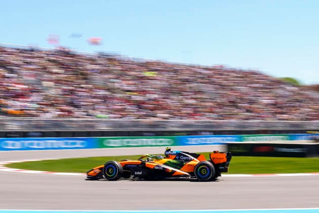 FORMULA ONE CANADIAN GRAND PRIX 2026 Lando Norris 1 (GBR) McLaren in practice during the Formula 1 Lenovo Canadian Grand Prix 2026, 5th round of the 2026 Formula One World Championship, WM, Weltmeisterschaft from May 22nd - 24th, 2026 at the Circuit Gilles Villeneuve, Montreal, Canada. Credit: Robbie Hoad Every Second Media Editorial use only. All images are copyright Every Second Media Limited. No images may be reproduced without prior permission. Copyright: xIMAGO EveryxSecondxMediax ESM-2005-0176 RobbiexHoadx xEveryxSecondxMediax