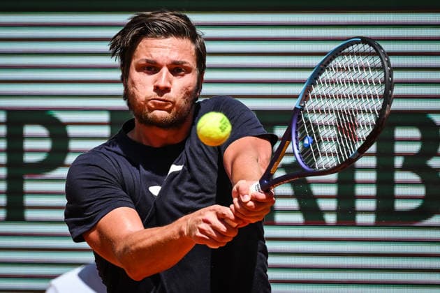 May 23, 2026, Paris, France, France: Miomir KECMANOVIC of Serbia during a training session of the Roland-Garros 2026, French Open 2026, Grand Slam tennis tournament at Roland-Garros Stadium on May 23, 2026 in Paris, France. Paris France - ZUMAm308 20260523_zsp_m308_014 Copyright: xMatthieuxMirvillex