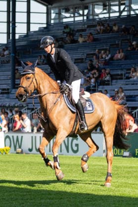 221 Gaëtan Joliat on Just Special VK (SUI) during the TSCHIO 2026 (CHIO 2026) - Prize of CHIO Aachen CAMPUS - CSI5* - Jumping competition at the Allianz Park in Aachen, Germany Copyright: xMartinxPitschx xSPPx Sportspressphoto_152195