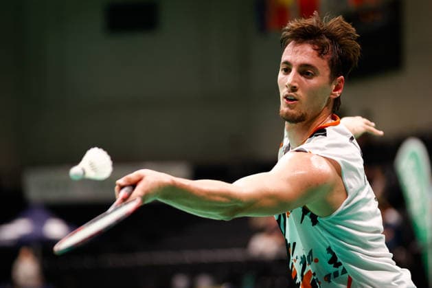BADMINTON - Austrian Open GRAZ,AUSTRIA,23.MAY.26 - BADMINTON - Austrian Open. Image shows Giovanni Toti (ITA).  GEPAxpictures xJamesxDoak