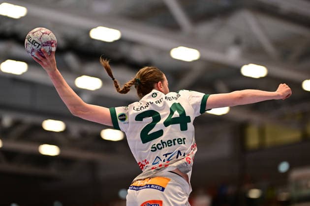 Handball I Women I Season 2025 2026 I Play Offs 5 11 I Matchday 6 I Buxtehuder SV FRISCH AUF Göppingen I 23 05 2026 Luisa Scherer 24, FRISCH AUF Göppingen Buxtehude Halle Nord Niedersachsen Germany Copyright: xLobeca FelixxSchlikisx