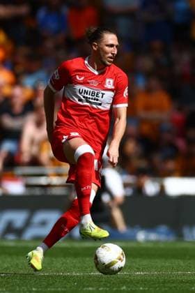 Luke Ayling of Middlesbrough Hull City v Middlesbrough, EFL Sky Bet Championship, Play-Off Final, Football, Wembley Stadium, London, UK - 23 May 2026London Wembley Stadium United Kingdom EDITORIAL USE ONLY No use with unauthorised audio, video, data, fixture lists, club league logos or live services. Online in-match use limited to 120 images, no video emulation. No use in betting, games or single club league player publications.  Copyright: xJamesxMarsh Shutterstockx 16887365ib