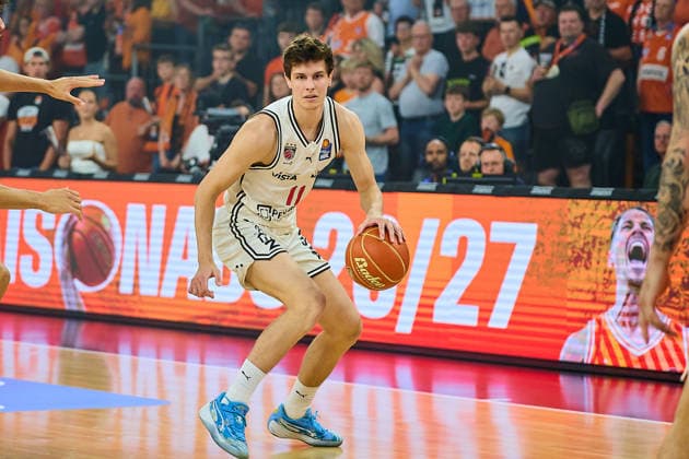 Richard Balint BMA365 Bamberg Baskets, 11 GER, ratiopharm ulm vs Bamberg Baskets, basketball, playoffs, quarterfinals, 3 match, EasyCredit BBL, 2025 2026 season, 23 05 2026 GER, ratiopharm ulm vs Bamberg Baskets, basketball, playoffs, quarterfinals, 3 match, EasyCredit BBL, 2025 2026 season, 23 05 2026 New Ulm Copyright: xEibner-Pressefoto GeraldxOelze-dexStoppanyx EP_ODS