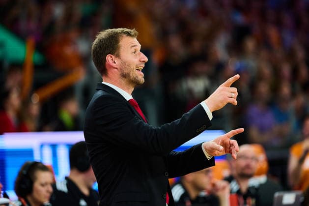 Anton Gavel BMA365 Bamberg Baskets, Headcoach GER, ratiopharm ulm vs Bamberg Baskets, Basketball, Playoffs, Quarterfinals, 3 Match, EasyCredit BBL, Season 2025 2026, 23 05 2026 GER, ratiopharm ulm vs Bamberg Baskets, Basketball, Playoffs, Quarterfinals, 3 Match, EasyCredit BBL, Season 2025 2026, 23 05 2026 New Ulm Copyright: xEibner-Pressefoto GeraldxOelze-dexStoppanyx EP_ODS