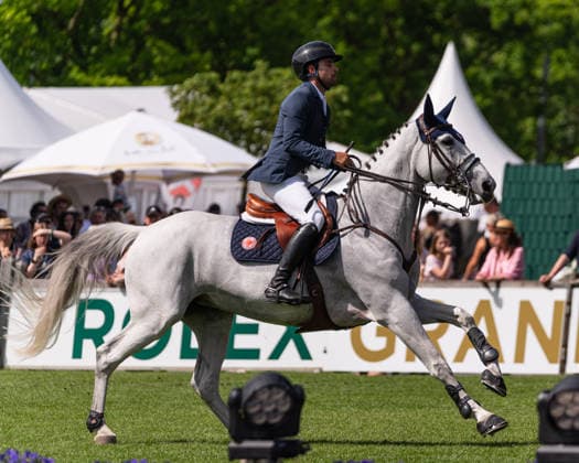 169 Daniel Bluman on Corbie V.V. (ISR) during the TSCHIO 2026 (CHIO 2026) - 2nd Qualifier Rolex Grand Prix - CSI5* - Jumping competition with jump-off at the Allianz Park in Aachen, Germany Copyright: xMartinxPitschx xSPPx Sportspressphoto_152444