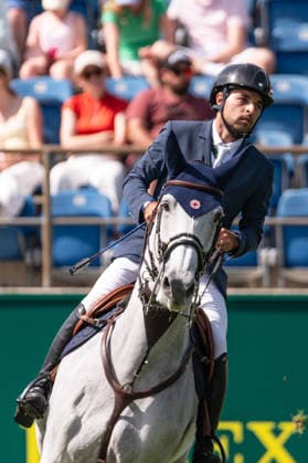 169 Daniel Bluman on Corbie V.V. (ISR) during the TSCHIO 2026 (CHIO 2026) - 2nd Qualifier Rolex Grand Prix - CSI5* - Jumping competition with jump-off at the Allianz Park in Aachen, Germany Copyright: xMartinxPitschx xSPPx Sportspressphoto_152445