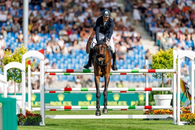 AACHEN TSCHIO 2026, AACHEN TSCHIO 2026 THIEME Andre GER , Paule S jump-off Jump Off CSI5 Jumping competition with jump off 2nd Qualifier Rolex Grand Prix Aachen, Reitstadion Soers 23 May 2026