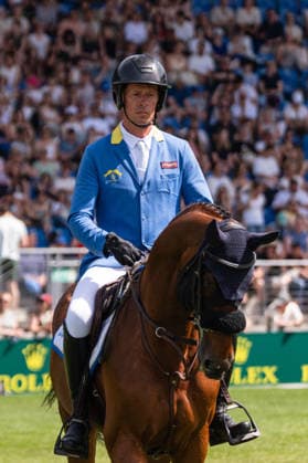 337 Christian Ahlmann on Dourkhan Hero Z (GER) during the TSCHIO 2026 (CHIO 2026) - 2nd Qualifier Rolex Grand Prix - CSI5* - Jumping competition with jump-off at the Allianz Park in Aachen, Germany Copyright: xMartinxPitschx xSPPx Sportspressphoto_152464