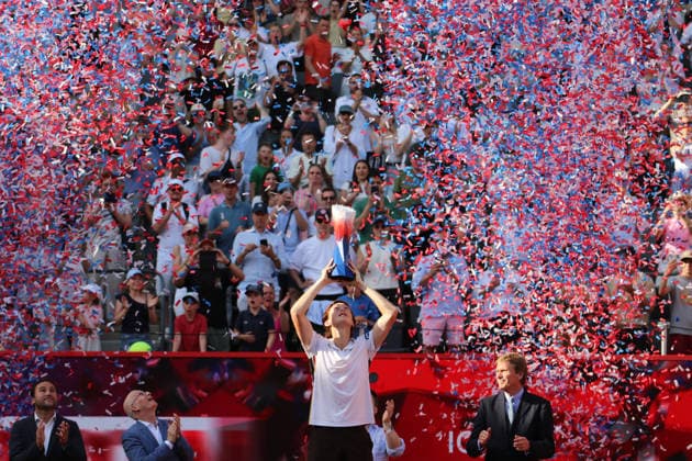Bitpanda Hamburg Open, ATP 500 Ignacio Buse from Peru wins the final at the Rothenbaum stadium in Hamburg