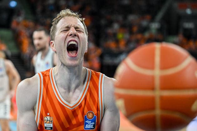 GER, BBL, Playoffs, ratiopharm Ulm vs BMA365 Bamberg Baskets 23 05 2026, ratiopharm arena, New Ulm, GER, BBL, Playoffs, ratiopharm Ulm vs BMA365 Bamberg Baskets, in the picture Christian Sengfelder Ulm, 43 nordphotoxGmbHx xHafner nph00200