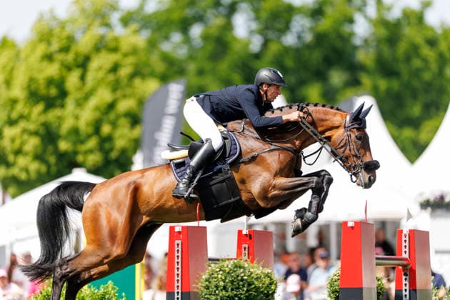 AACHEN TSCHIO 2026, AACHEN TSCHIO 2026 THIEME Andre GER , Paule S CSI5 Jumping competition with jump off 2nd Qualifier Rolex Grand Prix Aachen, Reitstadion Soers 23 May 2026