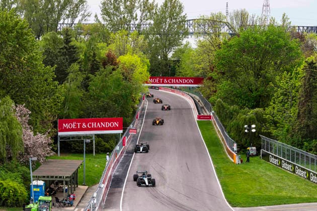 F1 - CANADIAN GRAND PRIX 2026 start of the race, depart, sprint race, during the Formula 1 Grand Prix du Canada 2026, 5th round of the 2026 Formula One World Championship, WM, Weltmeisterschaft from May 22 to 24, 2026 on the Circuit Gilles Villeneuve, in MontrÃ al, Canada - MontrÃ alCanada  Copyright: xCharlyxLopezx