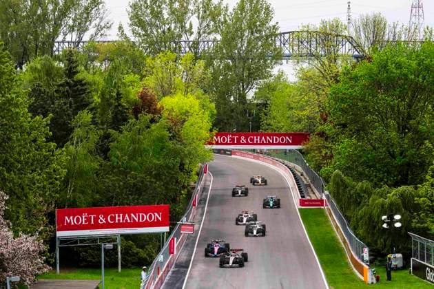 F1 - CANADIAN GRAND PRIX 2026 start of the race, depart, sprint race, during the Formula 1 Grand Prix du Canada 2026, 5th round of the 2026 Formula One World Championship, WM, Weltmeisterschaft from May 22 to 24, 2026 on the Circuit Gilles Villeneuve, in MontrÃ al, Canada - MontrÃ alCanada  Copyright: xCharlyxLopezx