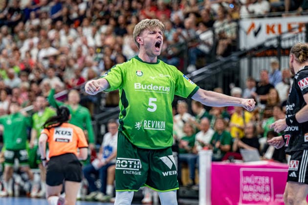Handball Bundesliga HSG Wetzlar HC Erlangen, 23 05 26 Milos Kos HC Erlangen, 5 Handball Bundesliga HSG Wetzlar HC Erlangen Wetzlar, 23 05 26 Copyright: xBEAUTIFULxSPORTS Roeczeyx