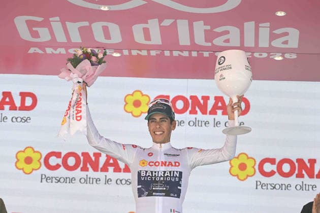 23-05-2026 Giro D italia; Tappa 14 Aosta - Pila; 2026, Bahrain Victorious; Eulalio, Afonso; Pila; 